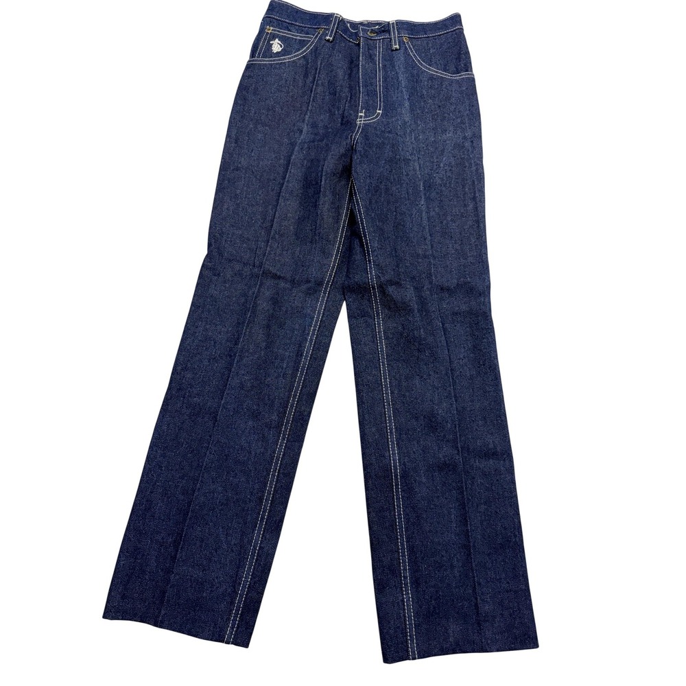 Vintage Kenny Rogers Lady Jeans Womens 11/12 Blue High‎ Rise Straight Made USA